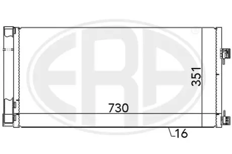 Радиатор ERA 667133 Купить в Украине
