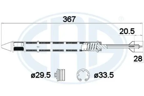 Автозапчастина ERA 668013