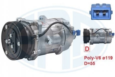 Компрессор кондиционера ERA 670005