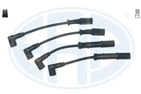 Провід запалювання Fiat Doblo/Fiorino/Panda/Punto 1.2-1.4LPG 05- (к-кт) ERA 883003