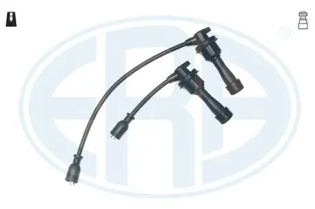 Провод зажигания Hyundai Santa Fe 2.0/2.4 16V 01-06/Kia Sorento 2.4 02- (к-кт) ERA 883062