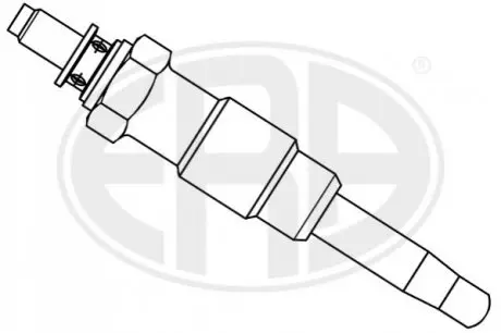 Свеча накаливания Jumper/Scudo/Partner 1.9/2.5 D/TD -98 ERA 886058