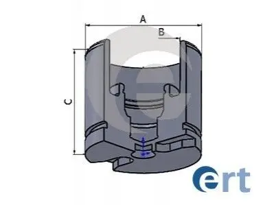 Фото Поршень ERT (150751C) зображення 1