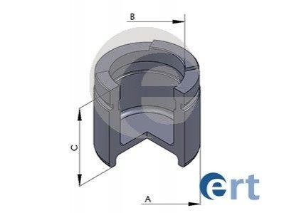 Ремкомплект тормозного суппорта ERT 150752C (фото 1)