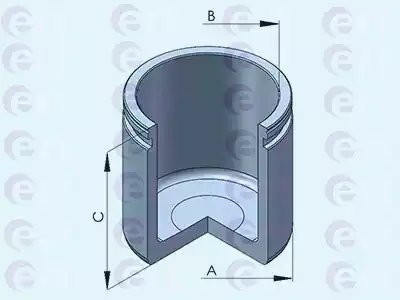 TгOCZEK ZACISKU HAM /D025299 PRZ╙D AUDI 100 76-82,MERCEDES C-KLASA W202 93-00 ERT 150821C