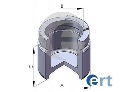 Фото Поршень супорта OPEL OMEGA A ERT (150847-C) зображення 1
