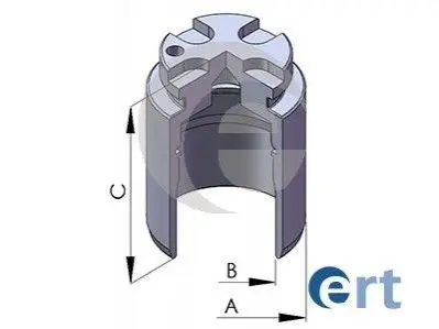 Фото Поршень супорта OPEL ASTRA G ERT (150984C) зображення 1