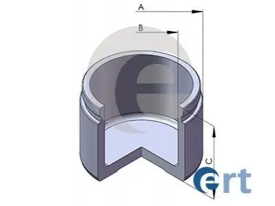 Поршень суппорта MITSUBISHI Lancer 09- ERT 151162-C Купити в Україні