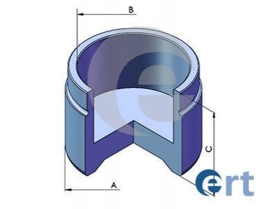 Поршень суппорта ERT 151324C