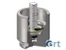 Ремкомплект супорта (заднього) Ford Transit 06- (d=48mm)(Bosch)(+1 поршень/направляюча) SuperKit ERT 151383LK Купити в Україні