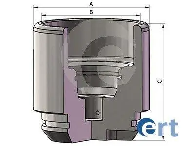 Фото Поршень супорта ERT (151454-C) зображення 1