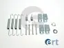 ERT HONDA установчий к-кт. задн. гальм. колодок CR-V III 2.0 i-VTEC 07-12, CR-V III 2.4 07-, CR-V IV 2.4 AWD 15- 310139