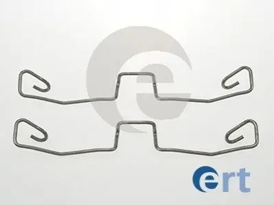 Фото Монтажний к-кт гальмівних колодок ERT (420108) зображення 1