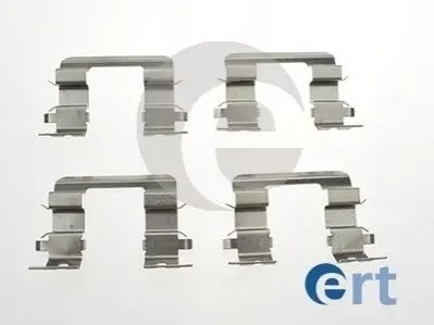 Фото 1 — Монтажний к-кт гальмівних колодок ERT (420155) Фото Монтажний к-кт гальмівних колодок ERT (420155) зображення 1