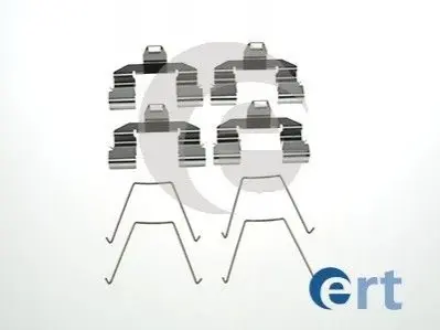 Монтажний к-кт гальмівних колодок ERT 420158 Купити в Україні