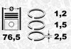 Набор колец на поршень ET ENGINETEAM R1012100 (фото 2)