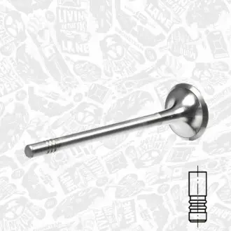 Выпускной клапан (26,8x6x99,5) ET ENGINETEAM VE0120