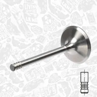 Фото Впускной клапан ET ENGINETEAM (VI0079) изображение 1