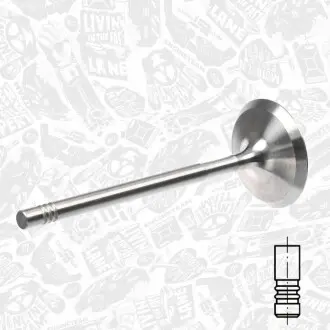 Фото Клапан ET ENGINETEAM (VI0148) изображение 1