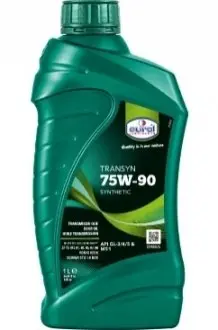 1л Transyn Semi Synthetic 75W-90 GL-4/5 масло трансмісійне EUROL 000606 Купити в Україні