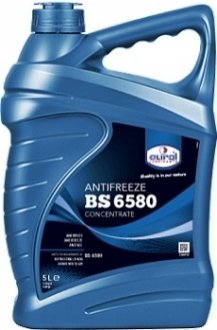 5л Antifreeze BS 6580 -80 антифриз синій EUROL 002358
