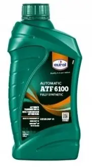 1л ATF6100 масло трансмісійне для АКПП DEXRON VI DEXRON III - DEXRON IIE, Toyota WS, Mercon LV, Mercon SP EUROL 005670 Купити в Україні