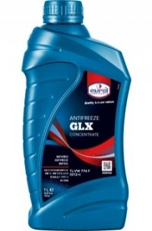 1л Antifreeze GLX CONCENTRATE G12+ антифриз красный (-80°) EUROL 005762
