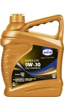 4л Super Lite 5W-30 масло синт. ACEA A3/B4, API SN/CF, MB229.1/229.3, GM-LL-B-025, BMW LL-98 EUROL 005953 Купити в Україні