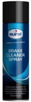 0,5л Brake Cleaner Spray очиститель тормозов и сцепления EUROL 018045 (фото 1)