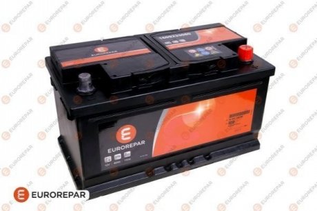 Батарея акумуляторна 12В 80Аг 740А(EN) R+ EUROREPAR 1609233080 (фото 1)