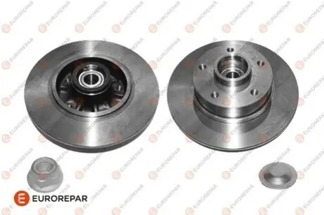 Диск гальмівний (задній) Renault Megane III/Scenic III 08- (260x8) (+ABS) (з підшипником) EUROREPAR 1609248680 Купити в Україні