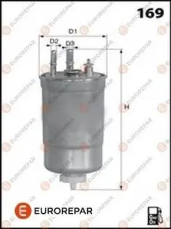 Фільтр паливний Renault Megane/Scenic 1.5-2.0DCI 08 EUROREPAR 1609690780 Купити в Україні