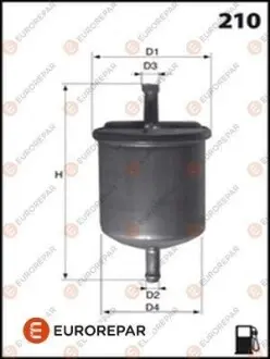 Фільтр паливний Ford Maverick/Opel Campo/Isuzu Trooper 87-98 EUROREPAR 1612797980 Купити в Україні