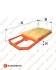Фото Фільтр повітряний VW Polo/Skoda Fabia 1.0 i/TSI 14-/Seat Ibiza 1.0 i/TSI 15 EUROREPAR (1616268180) зображення 1