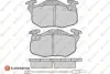 Фото Колодки гальмівні (передні) Peugeot 106 91-04/205/305/309/405 82-98/Renault Clio 91-98 (з датчик.) EUROREPAR (1617247780) зображення 1