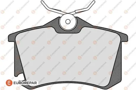 КОЛОДКИ ГАЛЬМІВНІ EUROREPAR 1617250080 Купити в Україні