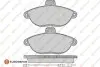 Фото Колодки гальмівні (передні) Fiat Scudo/Peugeot Expert 96- (з датчиком) EUROREPAR (1617250580) зображення 1