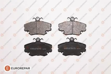 Колодки гальмівні дискові (комплект 4 шт) EUROREPAR 1617250780 Купити в Україні