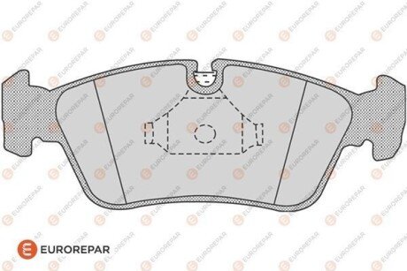 Тормозные колодки перед. BMW E36/46 EUROREPAR 1617251580