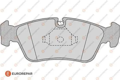 Тормозные колодки перед. BMW E36/46 EUROREPAR 1617251580 Купити в Україні