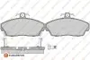 Фото Колодки гальмівні (передні) Honda Civic VI/VII 94-05/Concerto 89-95/Rover 400 90-00 (17.5x129.3x68.6) EUROREPAR (1617252980) зображення 1
