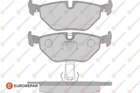 Колодки гальмівні EUROREPAR 1617253980