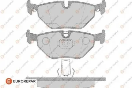 Колодки гальмівні (задні) BMW 5 (E39) 95 EUROREPAR 1617253980 Купити в Україні