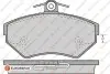Фото Колодки гальмівні (передні) Seat Cordoba/Ibiza/VW Caddy/Golf/Polo 91-04 EUROREPAR (1617254380) зображення 1