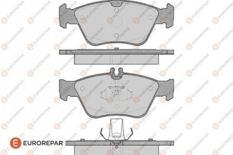 Тормозные колодки EUROREPAR 1617254580