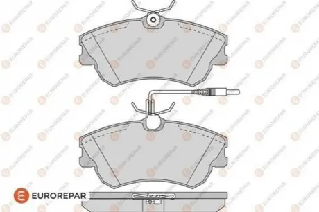 Колодки тормозные (передние) Renault Espace III 96-02 (+датчик)) EUROREPAR 1617254680 Купить в Украине