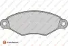 Фото Колодки гальмівні (передні) Peugeot 206 98-/Peugeot 206+ 09-13/Peugeot 306 93-01 EUROREPAR (1617254980) зображення 1