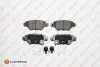 Фото Колодки гальмівні (задні) Opel Astra G/Zafira A 98-09 EUROREPAR (1617255080) зображення 1
