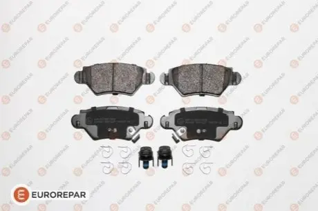 Колодки гальмівні (задні) Opel Astra G/Zafira A 98-09 EUROREPAR 1617255080 Купити в Україні