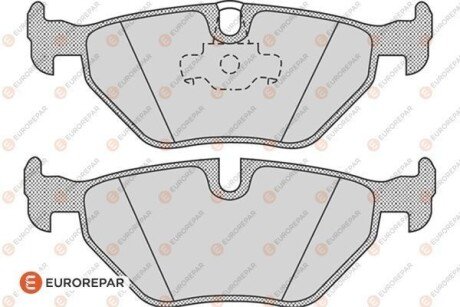 BMW Колодки тормозные задн.3 E46 318/328 98- EUROREPAR 1617255280